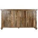 Kredens Home ESPRIT Czarny Naturalny Żelazo Drewno mango 180 x 40 x 100 cm