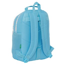 Plecak szkolny Benetton Spring Celeste 32 x 42 x 15 cm