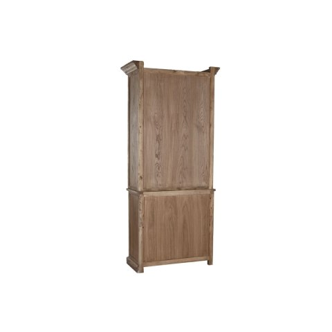 Ekspozytor stojący Home ESPRIT Naturalny Drewno z Recyklingu Drewno wiązu 100 X 45 X 220 cm
