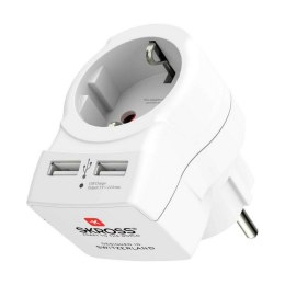 Przejściówka do wtyczki Skross 1500282 USB x 2 Europejski 2,4 A