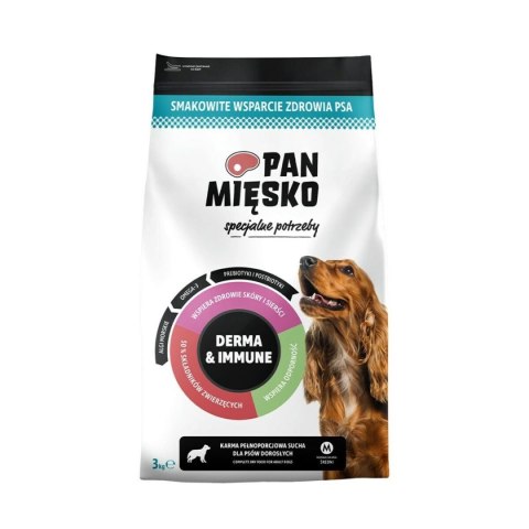 Karma PAN MIĘSKO Special needs Derma & Immune Świnia 3 Kg