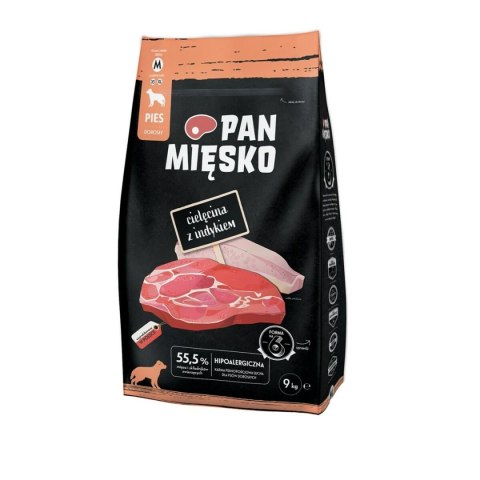 Karma PAN MIĘSKO Wołowina 9 kg