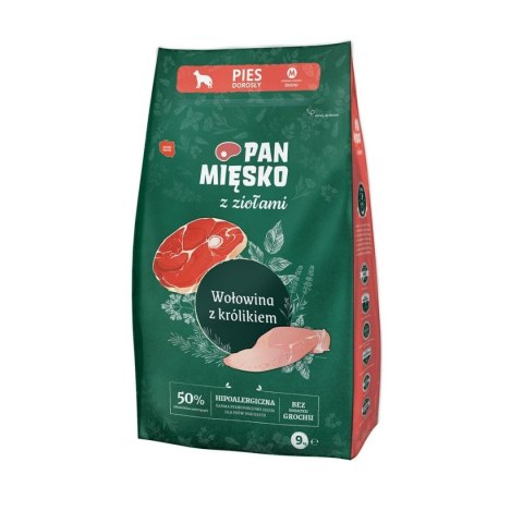 Karma PAN MIĘSKO Wołowina 9 kg