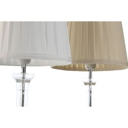 Lampa stołowa Home ESPRIT Biały Beżowy Metal 60 W 220 V 25 x 25 x 50 cm (2 Sztuk)