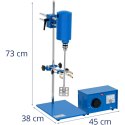 Mieszadło laboratoryjne mechaniczne z zaciskami do naczyń 40 l 3000 obr./min