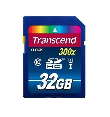 MEMORY SDHC 32GB UHS-I 300X/CLASS10 TS32GSDU1 TRANSCEND