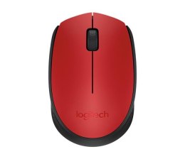 MOUSE USB OPTICAL WRL M171/RED 910-004641 LOGITECH