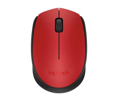 MOUSE USB OPTICAL WRL M171/RED 910-004641 LOGITECH