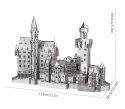 Piececool Puzzle Metalowe Model 3D - Zamek Neuschwanstein