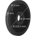 Matryca sitko do pelletu peleciarki WIE-PM-2000 śr. 229.5 mm x 28 mm otwory 3 mm