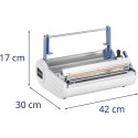 Zgrzewarka do folii worków opakowań z regulacją temperatury szer. 250 mm