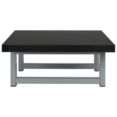 Dwuczęściowy zestaw mebli do łazienki, ceramiczny, czarny