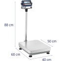 Waga platformowa przemysłowa 40 x 50 cm 120 kg / 0.005 kg