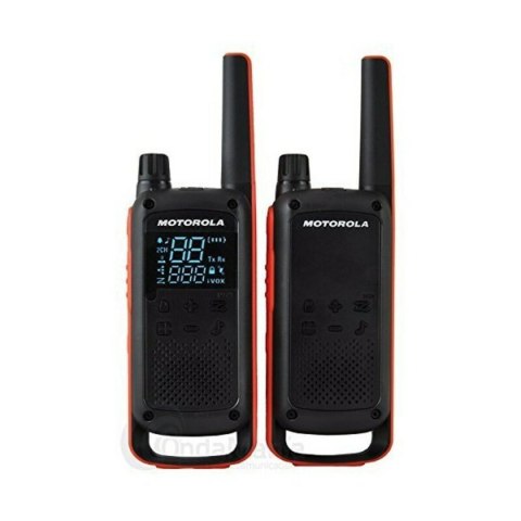 Walkie-Talkie Motorola T82 (2 Pcs) Czarny Pomarańczowy