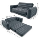 Sofa dmuchana rozkładana duże łóżko materac 2w1 INTEX 66552