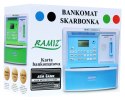 Bankomat z kartą Skarbonka 3+ czarny Interaktywne funkcje Tryb oszczędzania