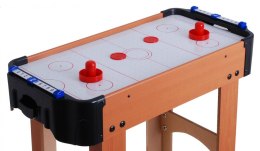 Cymbergaj dla dzieci Air Hockey Imitacja drewna + Stół z płyty MDF