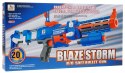 Karabin Pistolet 2w1 Blaze Storm 20 Pocisków z pianki Celownik laserowy