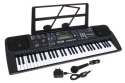 Keyboard z mikrofonem dla dzieci 5+ Taktomierz Radio USB MP3 model nr 6152