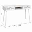 Mebel do Przedpokoju z Szufladami Alexandra House Living Srebrzysty Drewno MDF 42 x 79 x 120 cm