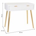 Mebel do Przedpokoju z Szufladami Alexandra House Living Złoty Drewno MDF 41 x 78 x 82 cm