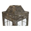 Latarnie Home ESPRIT Złoty Metal Szkło Arabia 26 x 26 x 53 cm (2 Części)