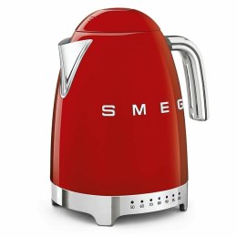 Czajnik Smeg 2400 W 1,7 L Czerwony Stal nierdzewna Plastikowy