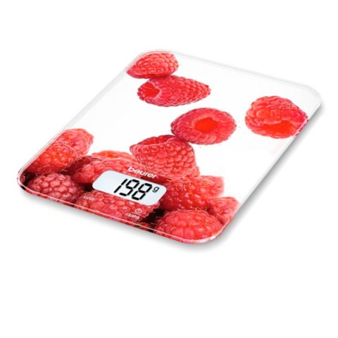 Wagę Kuchenną Beurer KS 19 berry 5 Kg Biały Czerwony 5 kg