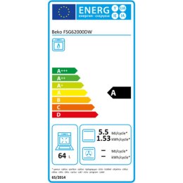 Kuchenka Gazowa BEKO FSG62000DWL