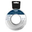 Kabel do koaksialnej Antena TV EDM 28098 Biały 20 m 3 x 1,5 mm