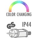 CHOINKA DEKORACYJNA 370LED RGB 210CM WHITE