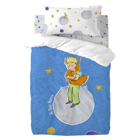 Komplet poszewek na kołdrę HappyFriday Le Petit Prince Accolade Wielokolorowy Łóżeczko Niemowlęce 2 Części