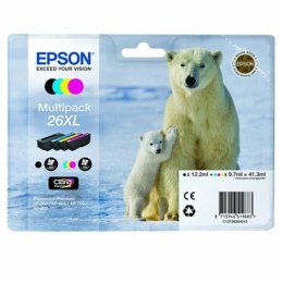 Oryginalny Wkład Atramentowy Epson 26XL Czarny