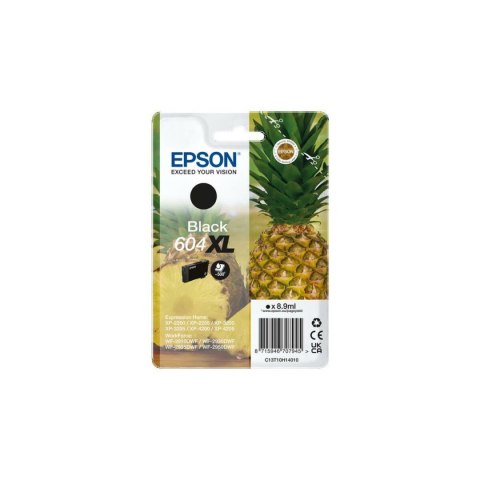 Oryginalny Wkład Atramentowy Epson 604XL Czarny