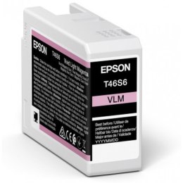 Oryginalny Wkład Atramentowy Epson T46S6 Jasnopurpurowy