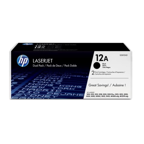 Toner Oryginalny HP 12A Czarny Toner