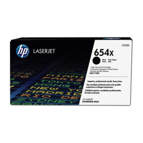 Toner Oryginalny HP 654X Czarny