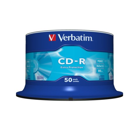 CD-R Verbatim 43351 52x 700 MB (50 Sztuk)