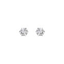 Gold earrings KZD6676 - Diamond