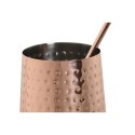 Zestaw do Koktajli Home ESPRIT Intensywny Miedź Stal nierdzewna 540 ml 8,5 x 8,5 x 11 cm