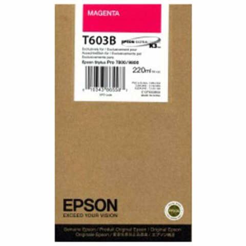 Oryginalny Wkład Atramentowy Epson C13T603B00 Magenta