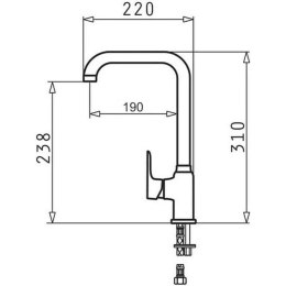 Kitchen Tap Pyramis 090 923 138 Wanilia