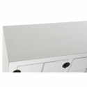 Konsola DKD Home Decor Biały Srebro Jodła Drewno MDF (63 x 26 x 83 cm)