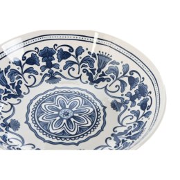 Naczynia Home ESPRIT Niebieski Biały Porcelana Arabia 27 x 27 x 2 cm 18 Części