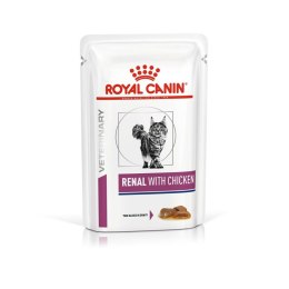 Karma dla kota Royal Canin Renal With Chicken Ptaki Świnia 12 x 85 g