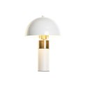 Lampa stołowa DKD Home Decor Złoty Metal Biały 220 V 50 W 24 x 24 x 36 cm