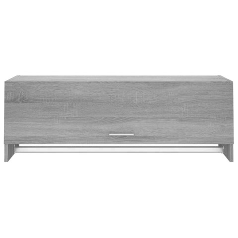 Szafka, szary dąb sonoma 100x32,5x35 cm