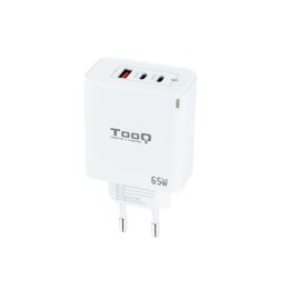 Ładowarka Ścienna TooQ TQWC-GANQC2PD65WT 65 W Biały (1 Sztuk)