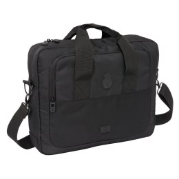 Torba na Laptopa Real Madrid C.F. Premium Czarny 40 x 33 x 9 cm