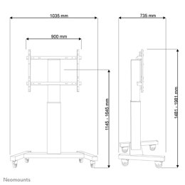 WÓZEK Neomounts PLASMA-M2250BLACK